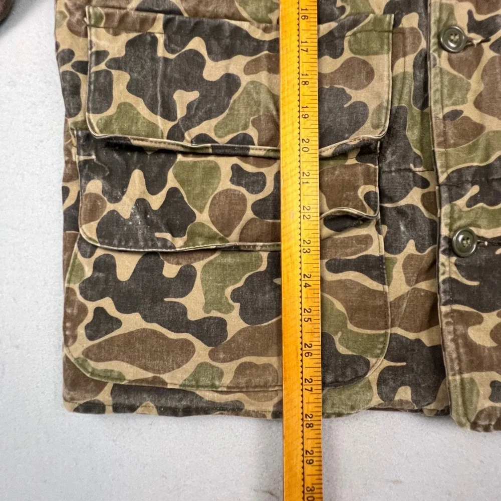RedHead Bone-Dry Hunting Jacket Men 44 Camo Duck Hunter Vintage Canvas FieldCoat